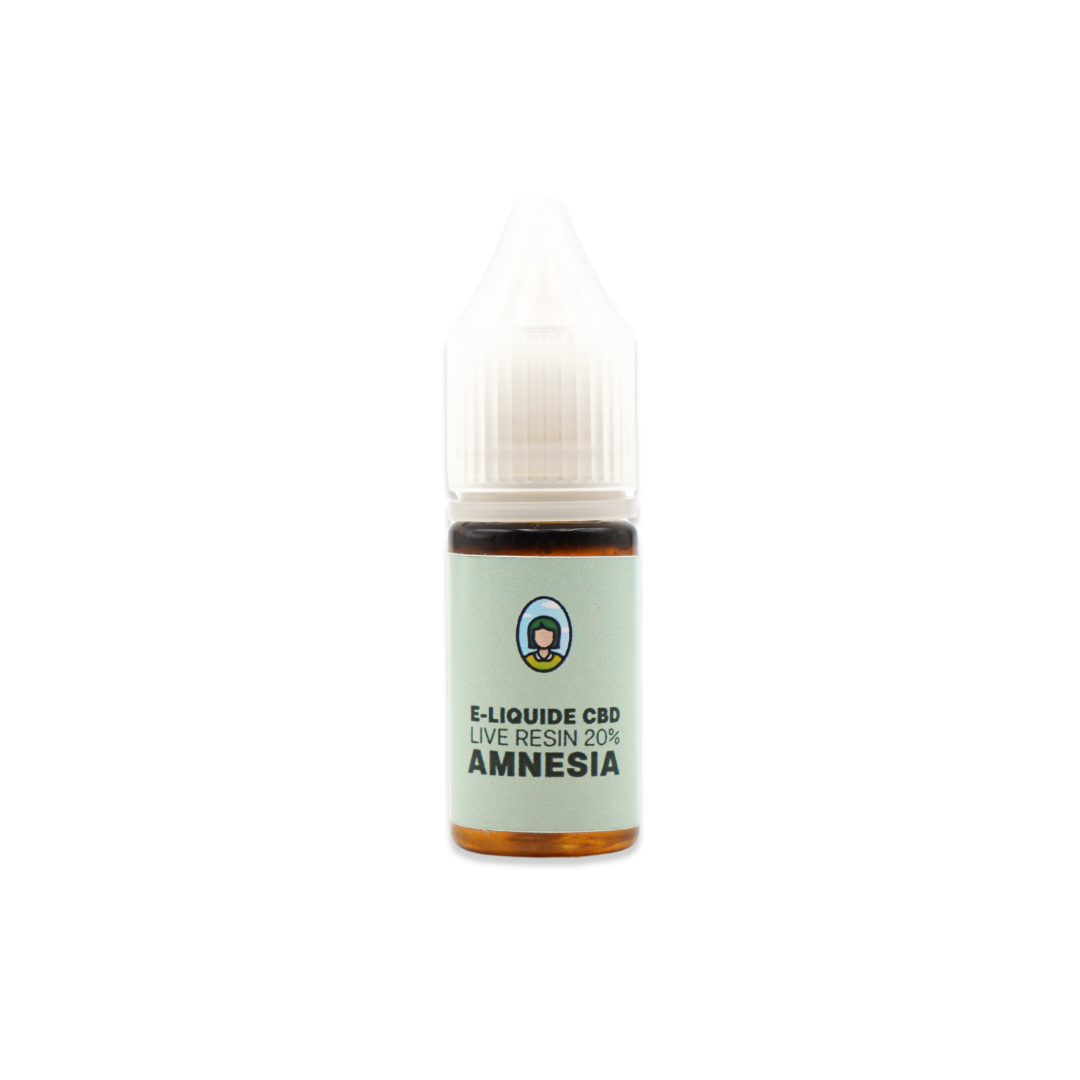 E-líquido 20% CBD - Amnésia