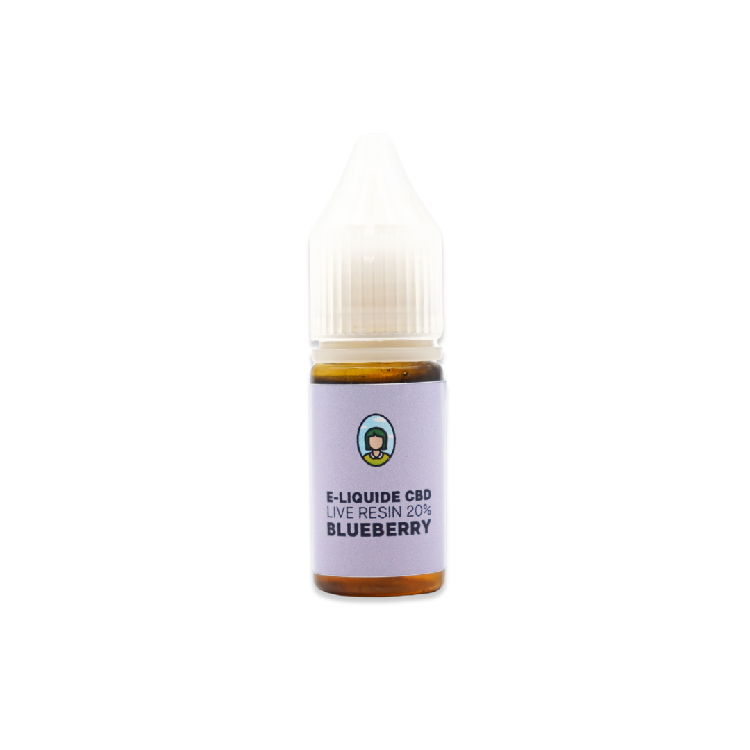 E-liquid 20% CBD - Mirtilo