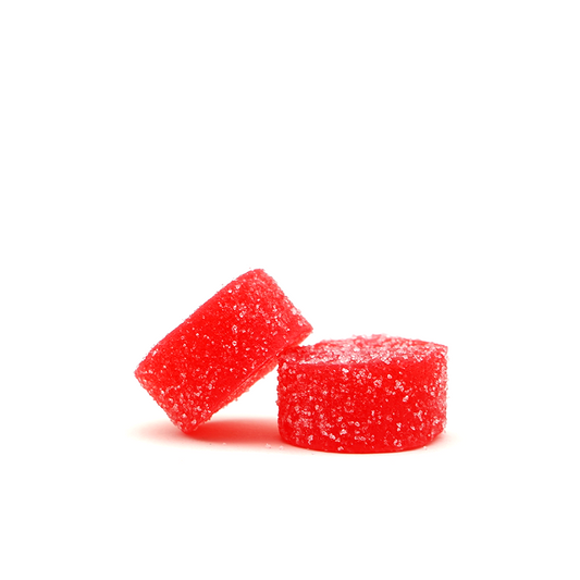 THC 25 mg ja CBD 25 mg karkit - kirsikka 🍒