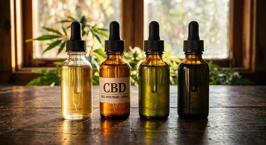 Why does the color of CBD oil vary from one product to another?