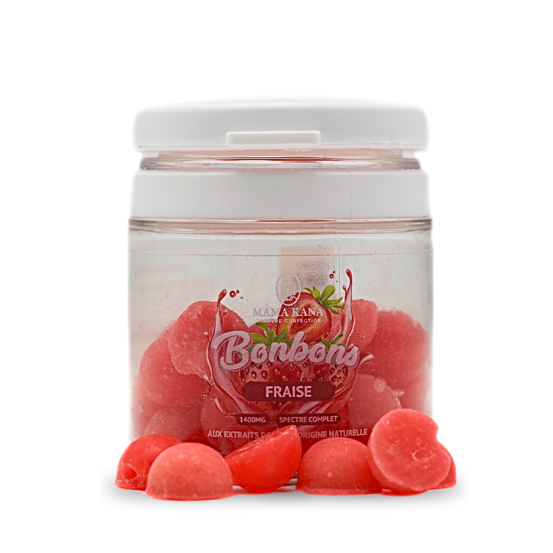 Bonbons 1400mg CBD - Strawberry