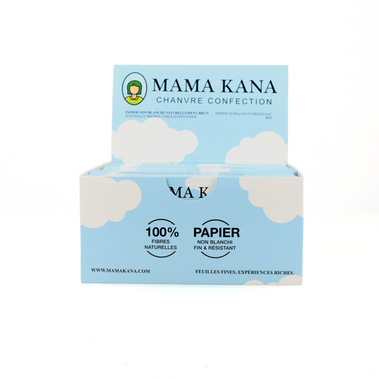 Expositor com 50 maços de folhas para enrolar - King Size Slim