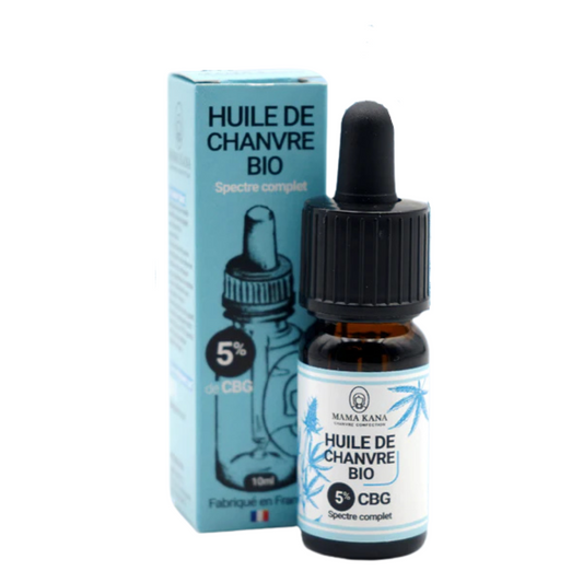 Huiles de Chanvre BIO CBG 5%