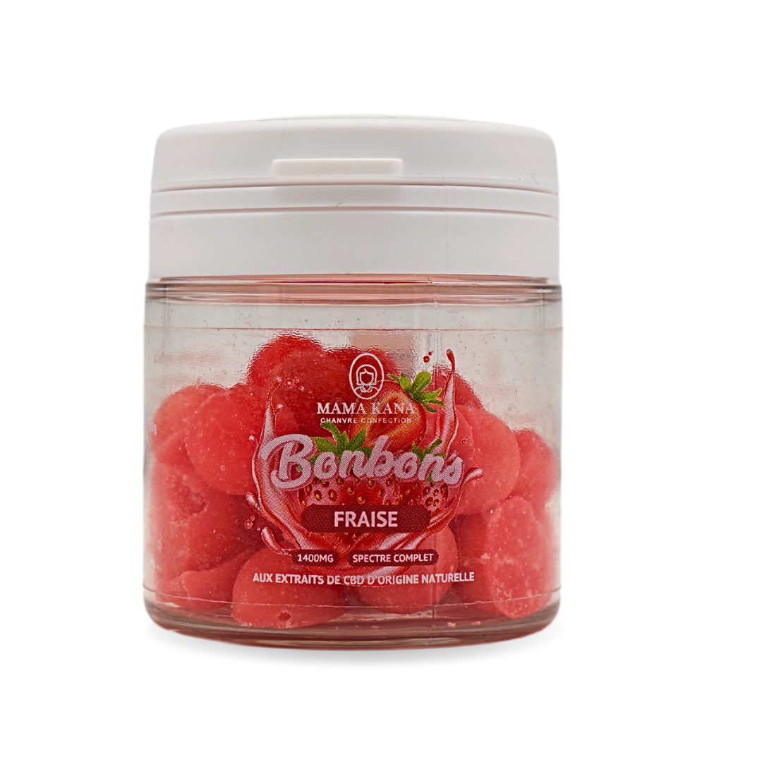 Bonbons 1400mg CBD - Fragola