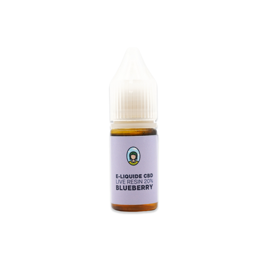 E-liquid 20% CBD - Mirtilo