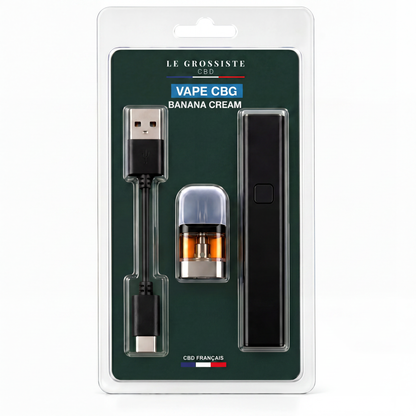 Vape pen CBG Banana Cream