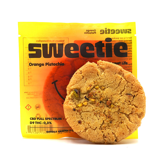 Cookie THC 100mg - Sinaasappel Pistache