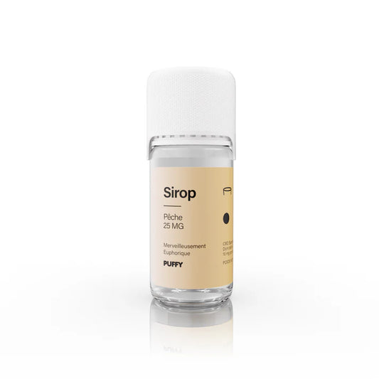 Sirop THC 25mg - Pêche