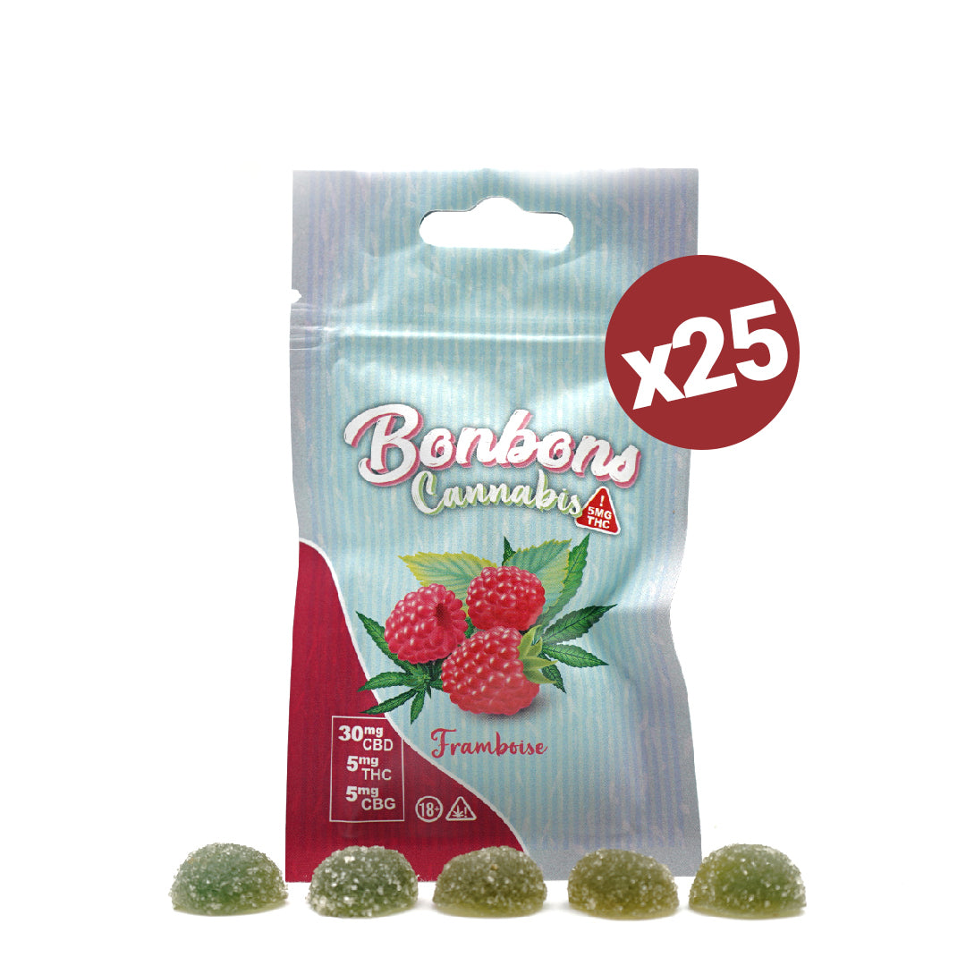 Sachets of 5 CBD Candies