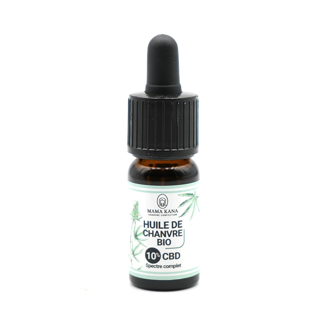 Organic Hemp Oil CBD 10%.